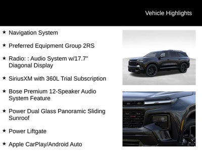 2026 Chevrolet Traverse RS