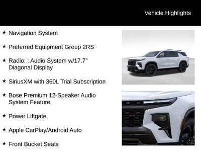 2027 Chevrolet Traverse RS
