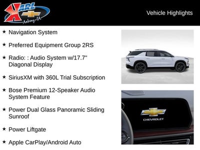2027 Chevrolet Traverse RS