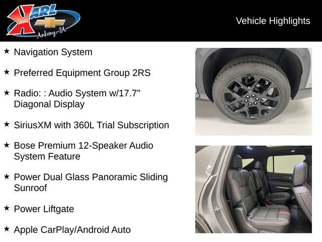 2026 Chevrolet Traverse RS