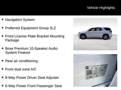 2023 Chevrolet Traverse High Country