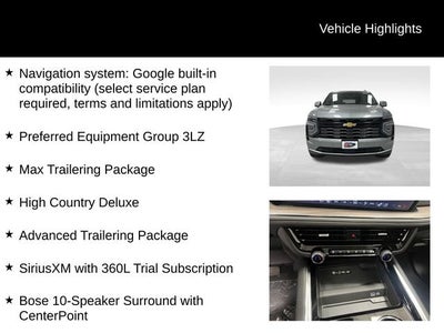 2026 Chevrolet Suburban High Country