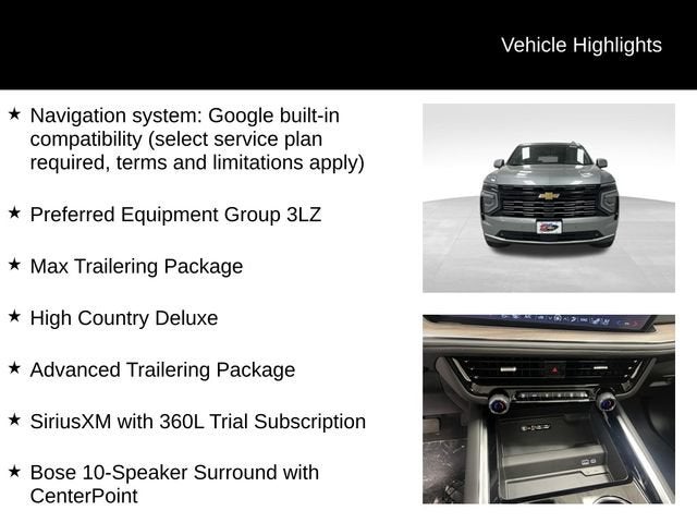 2026 Chevrolet Suburban High Country