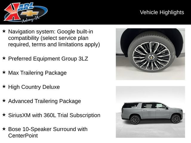 2026 Chevrolet Suburban High Country
