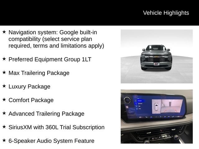 2026 Chevrolet Tahoe LT