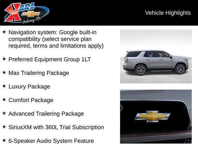 2026 Chevrolet Tahoe LT