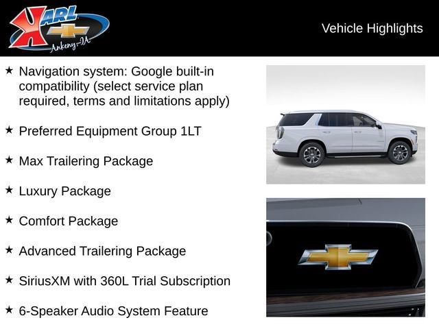 2026 Chevrolet Tahoe LT