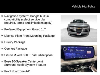 2025 Chevrolet Tahoe LT
