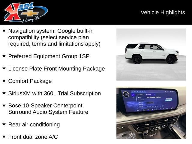2026 Chevrolet Tahoe RST