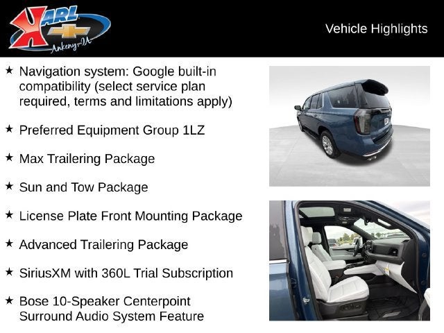 2025 Chevrolet Tahoe Premier