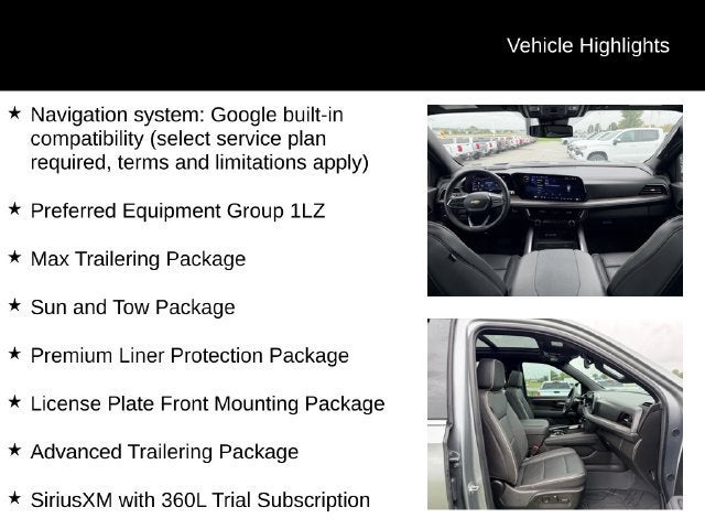 2025 Chevrolet Tahoe Premier
