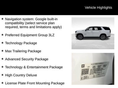 2026 Chevrolet Tahoe High Country