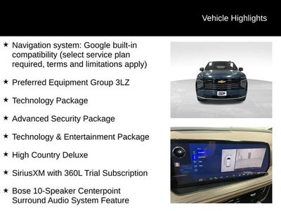 2026 Chevrolet Tahoe High Country