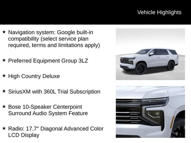 2026 Chevrolet Tahoe High Country