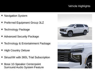 2027 Chevrolet Tahoe High Country