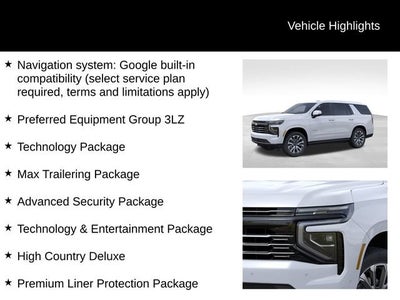 2026 Chevrolet Tahoe High Country