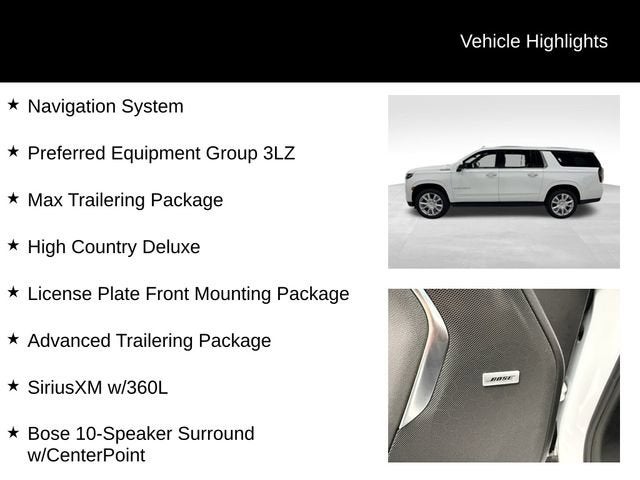 2024 Chevrolet Suburban High Country