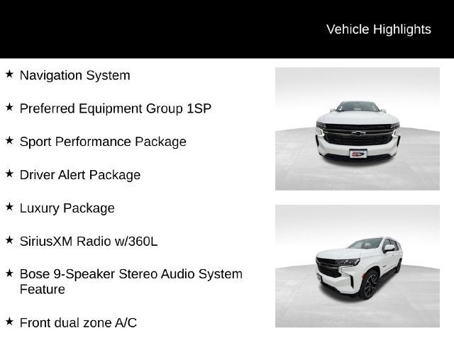 2022 Chevrolet Tahoe RST