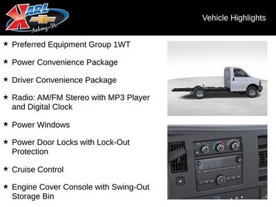 2026 Chevrolet Express Cutaway 3500 1WT