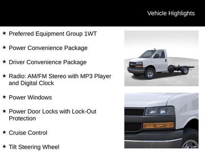 2026 Chevrolet Express Cutaway 3500 1WT