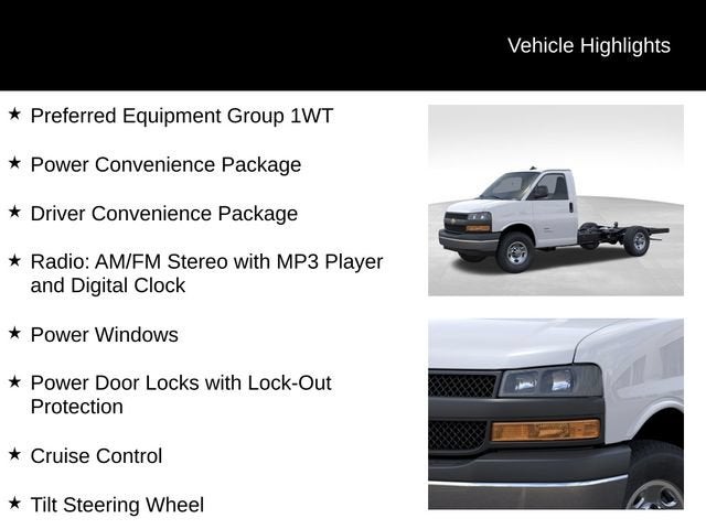 2026 Chevrolet Express Cutaway 3500 1WT