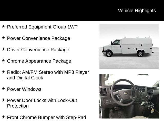 2026 Chevrolet Express Cutaway 3500 1WT