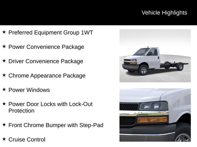 2026 Chevrolet Express Cutaway 3500 1WT