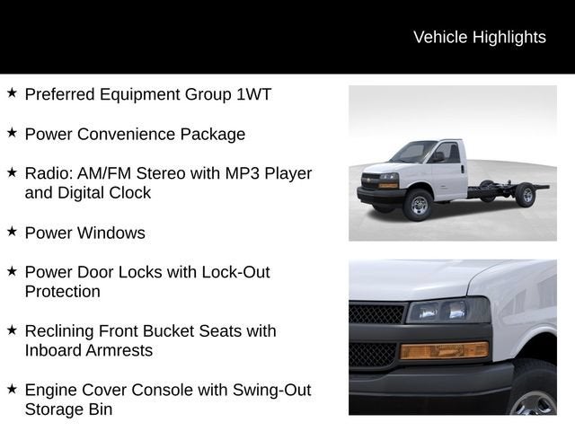 2026 Chevrolet Express Cutaway 3500 1WT