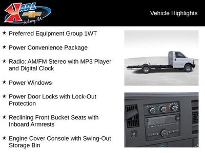 2026 Chevrolet Express Cutaway 3500 1WT