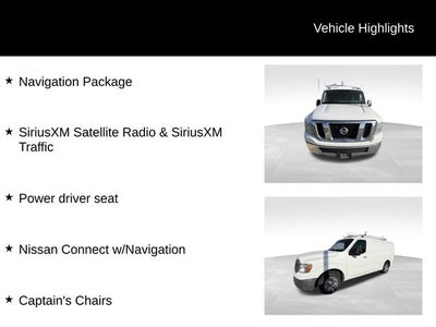2019 Nissan NV Cargo SL