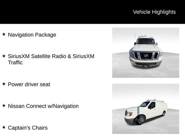 2019 Nissan NV Cargo SL
