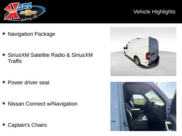 2019 Nissan NV Cargo SL