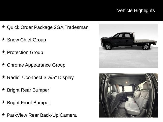 2022 RAM 2500 Tradesman Crew Cab 4x4 8' Box