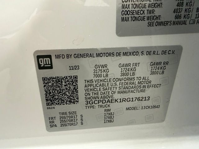 2024 Chevrolet Silverado 1500 WT
