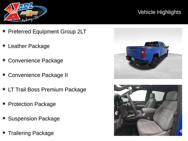 2026 Chevrolet Silverado 1500 LT Trail Boss
