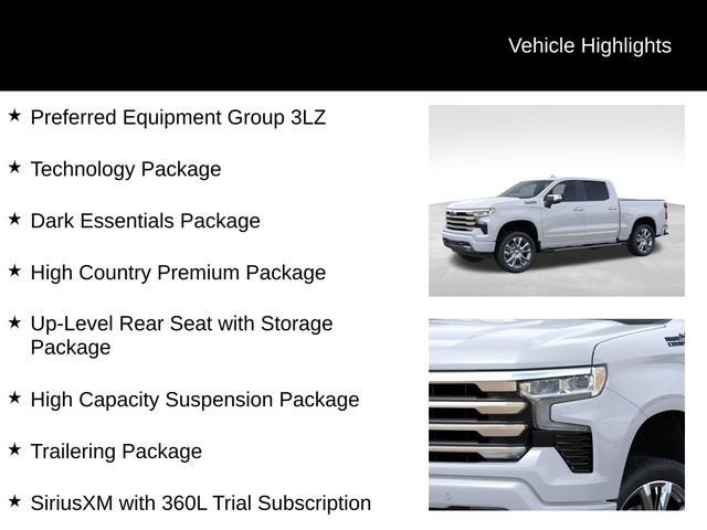 2026 Chevrolet Silverado 1500 High Country