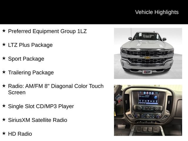2017 Chevrolet Silverado 1500 LTZ