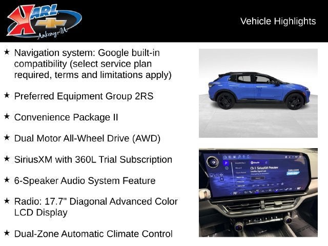 2026 Chevrolet Equinox EV RS