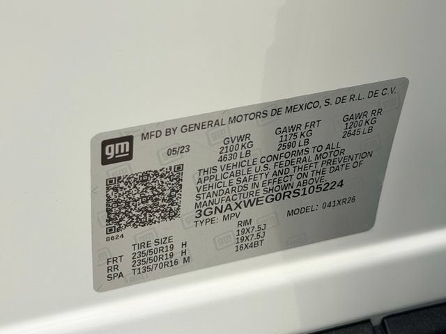 2024 Chevrolet Equinox RS