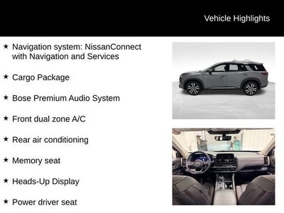 2025 Nissan Pathfinder Platinum 4WD