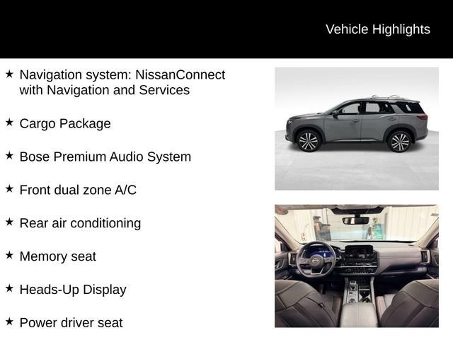 2025 Nissan Pathfinder Platinum 4WD