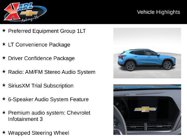 2026 Chevrolet Trax LT