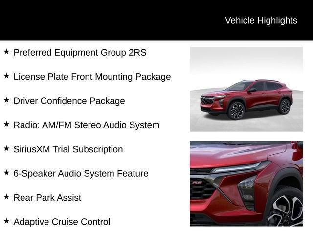 2026 Chevrolet Trax 2RS