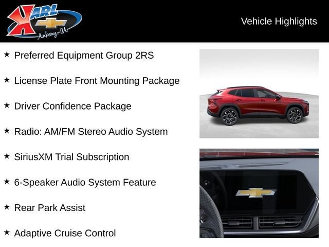 2026 Chevrolet Trax 2RS