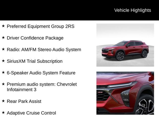2026 Chevrolet Trax 2RS