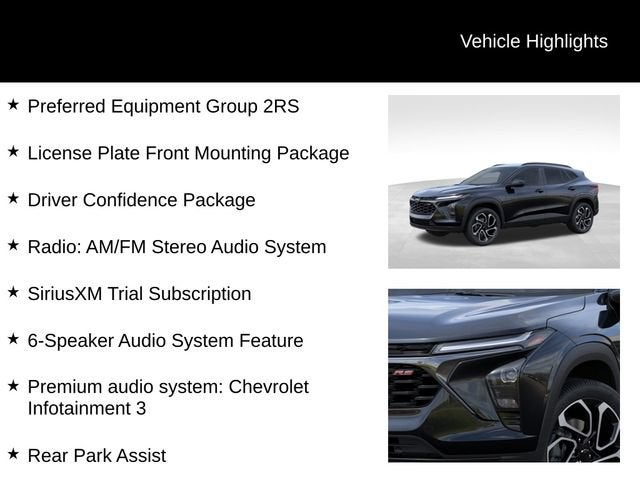 2026 Chevrolet Trax 2RS