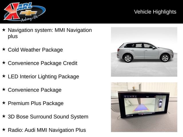 2019 Audi Q7 45 Premium