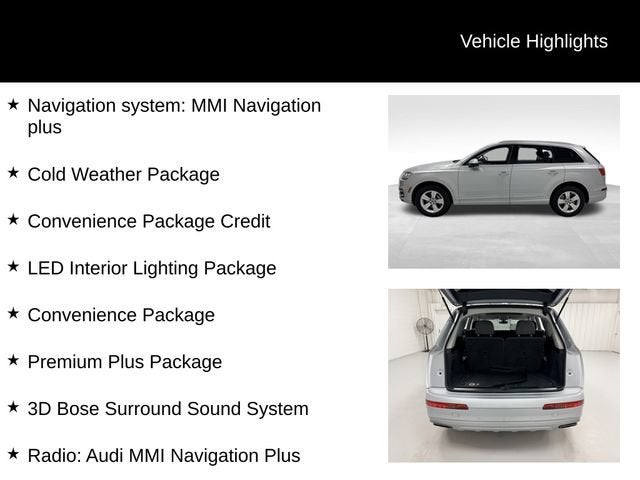 2019 Audi Q7 45 Premium