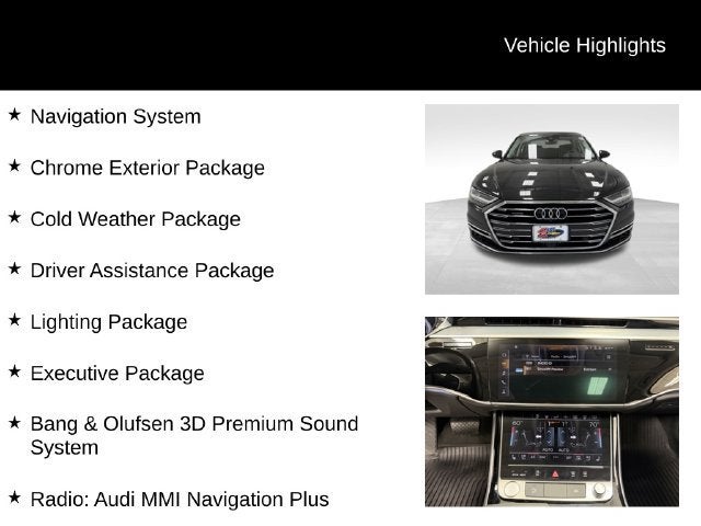 2019 Audi A8 L 55 TFSI QTRO