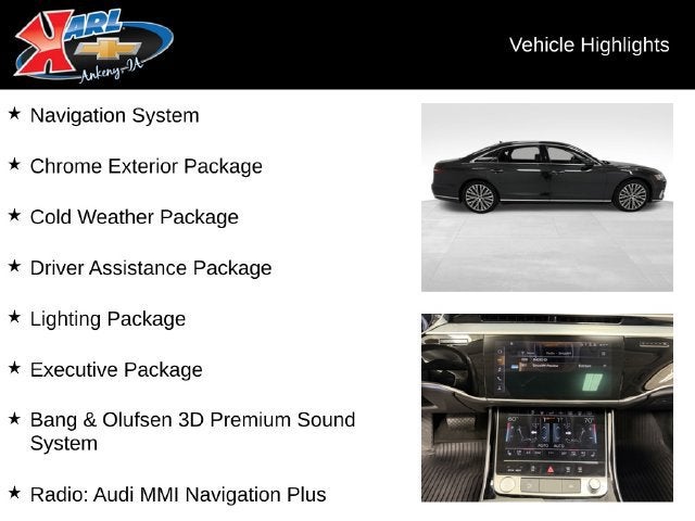 2019 Audi A8 L 55